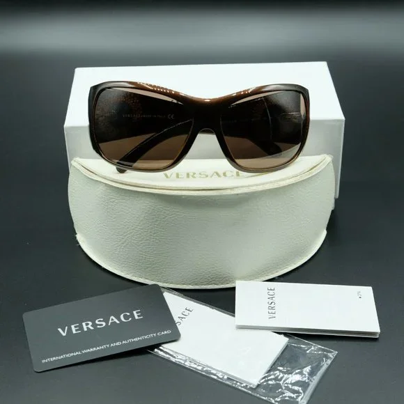 Versace | Accessories | Versace Sunglasses 433b 724 73 Brown 